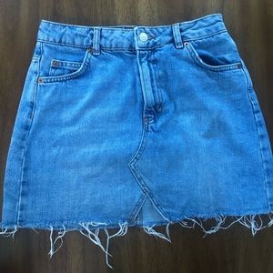 Denim skirt